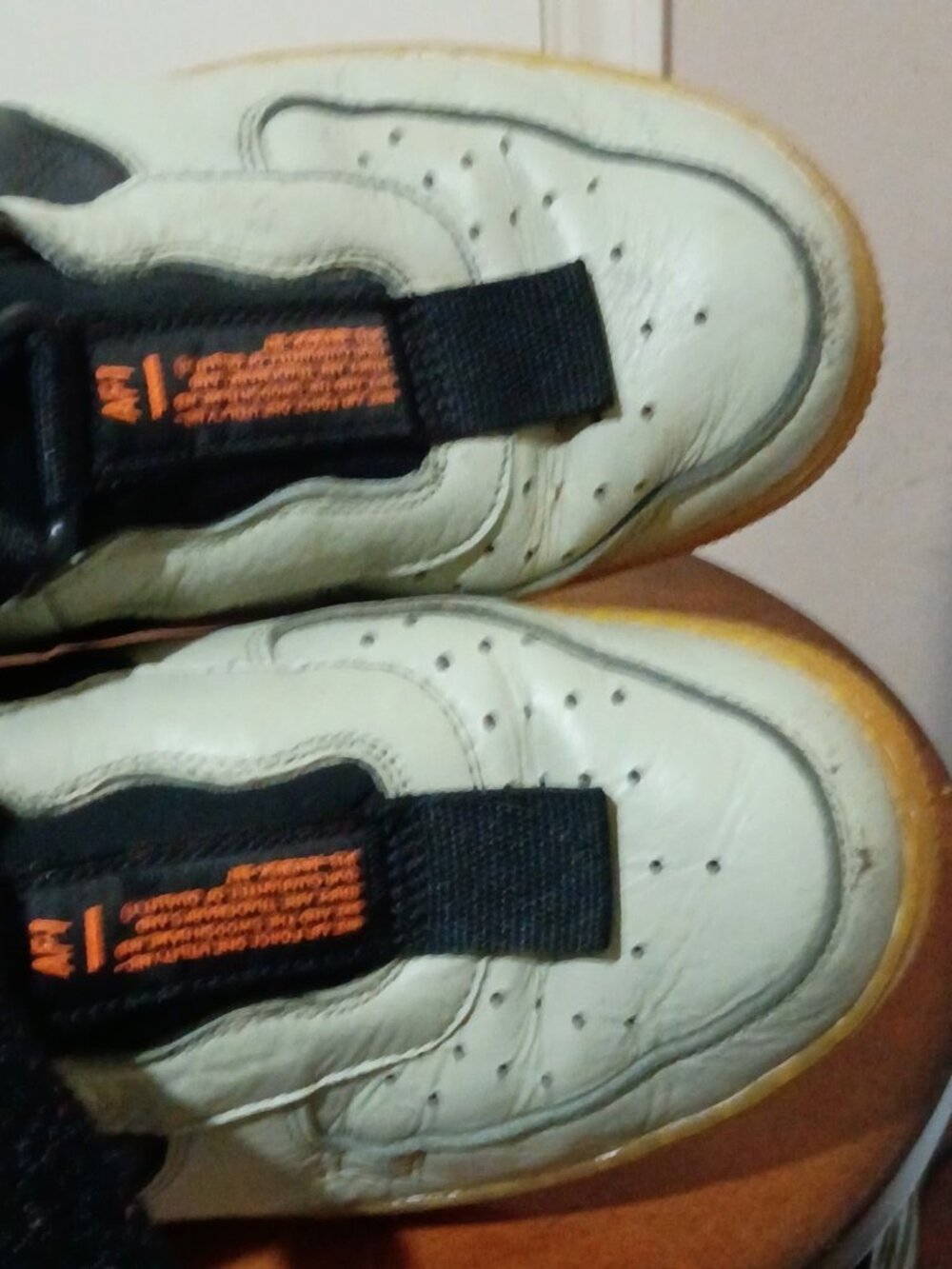 Size 11 - Nike Air Force 1 Utility Mid Spruce Fog / Rare High top Air Force Ones - Picture 15 of 15